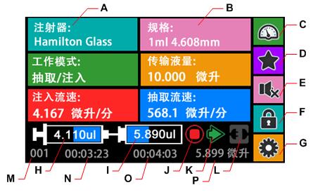 實驗室注射泵界面